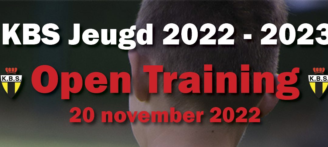 Open Training 20/11/2022