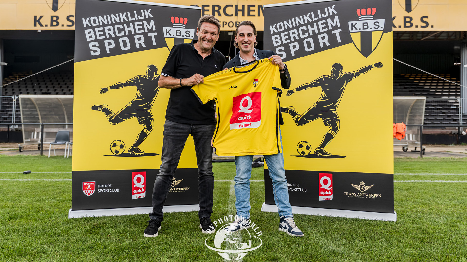Quick Pulhof nieuwe hoofdsponor Berchem Sport jeugd